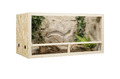 Terrarium Holzterrarium Holz Glas Belüftung Seitenbelüftung 120x60x60cm Drewstyl