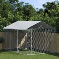 Outdoor-hundehütte, Outdoor-hundezwinger, Hundehütte vidaXL