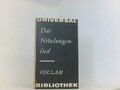 Das Nibelungenlied (Reclams Universal-Bibliothek) Sowinski, Bernhard, Bernhard S