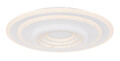 GLOBO Deckenleuchte Wohnzimmer LED Deckenlampe Schlafzimmer Metall weiß 49 cm