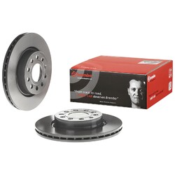 2x BREMBO Bremsscheibe Ø288mm Satz vorne passend für u.a. VW GOLF V 1K1 1.4 16V
