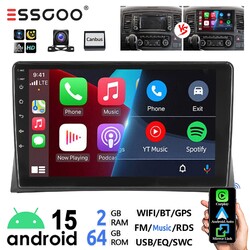 2+64GB Carplay Autoradio Android 15 Für VW T5 Multivan 2010-2015 GPS Navi Kamera