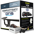 Für VW Caddy III / Life Typ 2KB,2KA Anhängerkupplung starr +eSatz 13pol 04- NEU