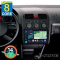 4+64GB Android 14 Autoradio 8 Core GPS Navi für VW Touran 1T1 1T2 1T3 2003-2010