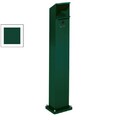 Standascher, Standaschenbecher, Standsäule 2 l, innen, außen, eckig, Turm Ascher