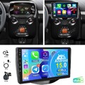 4+64GB Carplay Autoradio Für Citroen C1 Peugeot 108 Toyota Aygo II GPS DAB+ Kam