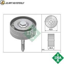 UMLENKFÜHRUNGSROLLE KEILRIPPENRIEMEN 532 0596 10 FÜR VW TOURAN/VAN BEETLE EOS  