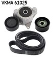SKF VKMA 61025 Keilrippenriemensatz für TOYOTA