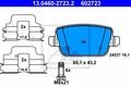 ATE Bremsbeläge Satz Hinten 13.0460-2723.2 für FORD