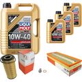 MAHLE Inspektionspaket 8 L Liqui Moly Leichtlauf 10W-40 für Puch G-Modell 350