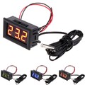 Temperatur Thermometer Messgerät Temp Sensor 1m Sonde Tester Auto Digital LCD E