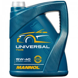 MANNOL Motoröl 15W40 Universal API SN/CH-4 5 Liter für ältere Fahrzeuge Motor ÖL