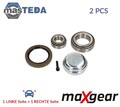 33-0924 RADLAGERSATZ RADLAGER SATZ VORNE MAXGEAR 2PCS NEU OE QUALITÄT