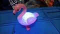 Flamingo Figur mit Farbwechsel Licht