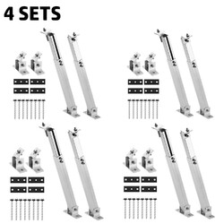 PV Aufständerung Solarmodul Halterung Balkonkraftwerk Flachdach - 4 PANEELE SET!