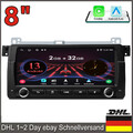 【Lüfter】Carplay 2+32GB Android13 WIFI Autoradio GPS Für BMW 3er E46 318 DAB SWC 