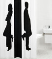 DUSCHVORHANG ANTI SCHIMMEL EFFEKT TEXTIL WANNENVORHANG BADEWANNENVORHANG UNISEX