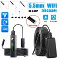 USB Wifi Endoskop Inspektion Kamera 5M 6/8LED Endoscope für iPhone Android Handy