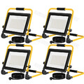 LED Fluter Flutlicht Baustrahler Scheinwerfer mit Stativ Stecker 50W/100W/200W