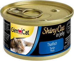 GimCat ShinyCat in Jelly Thunfisch Gelee Katzenfutter Nassfutter 24 x 70 g