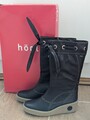 högl – braune, gefütterte Winter-Wedge- Stiefel, Gr. 38