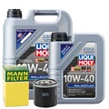 Motoröl 10W40 LIQUI MOLY Mos2 Leichtlauf 6L +MANN Ölfilter