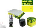 MANN-FILTER Paket + Presto Klima-Reiniger für VW Polo Classic 6KV2 Caddy II