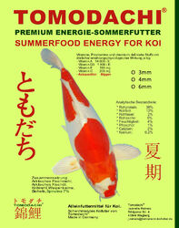 Koifutter Sommerfutter Spirulina Wachstumsfutter  Koi Energie Farbfutter 4mm 2kg