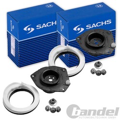 2x SACHS FEDERBEINLAGER DOMLAGER VORNE passend für RENAULT SCENIC II + MEGANE II