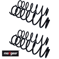 2x Fahrwerksfeder MAXGEAR 60-0112D 2 Federn Satz Federnsatz für Audi