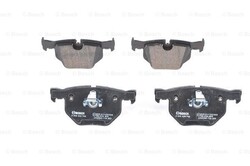 BOSCH Bremsbelagsatz, Scheibenbremse hinten für BMW