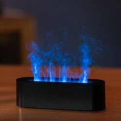RGB Flammen Aroma-Diffusor / Luftbefeuchter/ Ätherisches Öl/ Licht-Aromatherapie