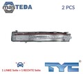 324-0180-3 BLINKER BLINKLICHT BLINKLEUCHTE OUTSIDE MIRROR TYC 2PCS NEU