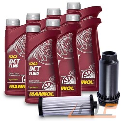 GETRIEBEFILTER HYDRAULIKFILTER FÜR FORD POWERSHIFT 6-GANG + 7l MANNOL GETRIEBEÖLDie Nr.1* für Autoteile: Top-Preis-Leistungs-Verhältnis