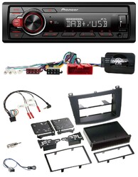 Pioneer MP3 1DIN DAB USB Lenkrad Autoradio für Mazda 3 2009-2013 Can-Bus