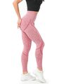 Nahtlose hochtaillierte Yoga-Leggings hockensichere Damen-Strumpfhose rosa