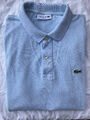 Lacoste Poloshirt hellblau Größe 4 (M)