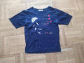 T-Shirt Shirt Chiar Andrea Italien Italy 38 blau ti amo bestickt Stickerei