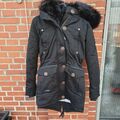 Marikoo Damen Herbst Winter Übergangs Jacke Stepp Mantel Parka VK 99,99 GR XS
