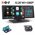 Tragbares 10,26" für Wireless Apple CarPlay Android Auto Touch Autoradio Stereo