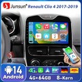 2G+64G Carplay Android14 Für Renault Clio 4 2017-2019 Autoradio GPS Navi SWC BT