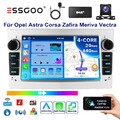 Android14 Autoradio Für Opel Zafira Astra H Corsa Vectra Carplay 64G GPS BT DAB