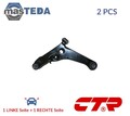 CQ0227L LINKS RECHTS QUERLENKER SATZ VORNE NIEDRIGER CTR 2PCS NEU OE QUALITÄT