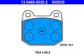 Bremsbeläge 13.0460-5030.2 ATE für OPEL ASCONA B KADETT C MANTA B REKORD D Coupe