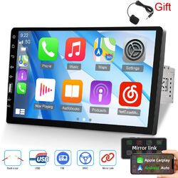9" Autoradio Single 1 DIN Apple CarPlay/Android Auto Touch Screen USB FM +MIC