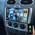 4+64GB Android 15 Autoradio WIFI Navi Carplay Für Ford Focus MK2 MK II 2004-2011