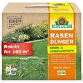 Neudorff RasenDünger Moos- & UnkrautStopp 5 Kg für 100m² organisch-mineralisch