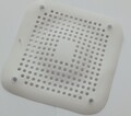 Abfluss Haarfänger, robuste quadratische Silikon-Abflussabdeckung für Dusche 15 cm x 15 cm