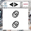 2x ORIGINAL® Lesjöfors 4058702 Fahrwerksfeder Vorne passend für Mini Cooper S