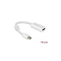 Adapter mini DisplayPort 1.1 Stecker > HDMI Buchse Passiv weiß